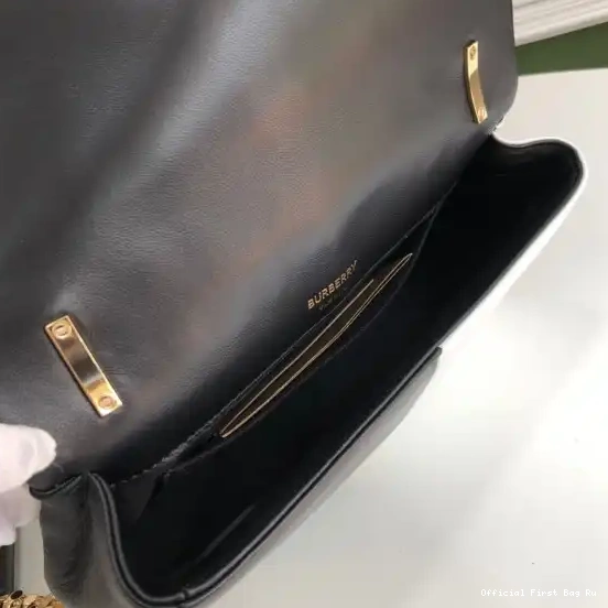 Official FirstBag Ru Two-tone Lola Lambskin Check Bag Small BURBERRY Quilted 0510